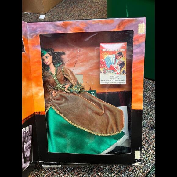 Barbie Other - 1994 BARBIE Hollywood Legends Collection SCARLETT O'HARA Gone‎ With The Wind